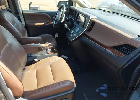 2017 Toyota Sienna Limited Premium 7 Passenger из США, поврежденный, VIN 5TDDZ3DC7HS174198